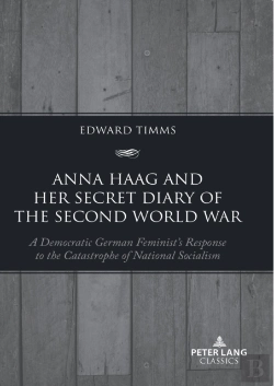Bertrand.pt - Anna Haag And Her Secret Diary Of The Second World War