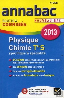 Bertrand.pt - Annabac 2013 Physique-Chimie Terminale S Sujets Et Corriges