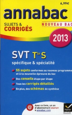 Bertrand.pt - Annabac 2013 Sciences De La Vie Et De La Terre Terminale S Sujets Et Corriges