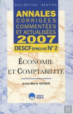 Bertrand.pt - Annales 2007 Descf N 2 Economie Et Compt