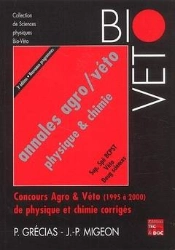 Annales Agro Veto Physique Chimie 95 00