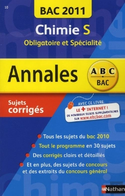 Bertrand.pt - Annales Bac 2011 Chimie S Obligatoire + Spe - Corriges