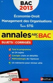 Annales Bac 2013 Economie Droit Stg Corriges N15
