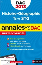 Annales Bac 2013 Histoire/Geographie Stg Corriges N13