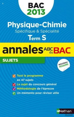 Bertrand.pt - Annales Bac 2013 Phys-Chimie S Obli+Sp - Nc N03
