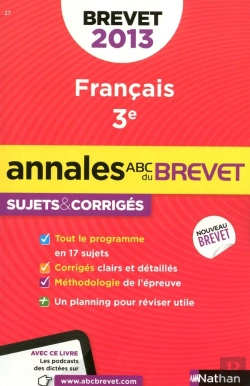 Bertrand.pt - Annales Brevet 2013 Francais Corriges N26