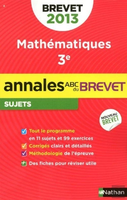 Bertrand.pt - Annales Brevet 2013 Maths Non Corriges N24