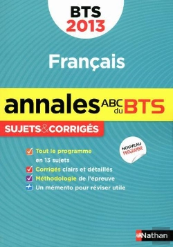 Bertrand.pt - Annales Bts 2013 Francais