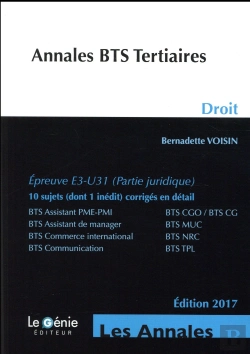 Bertrand.pt - Annales Bts Tertiaires Droit