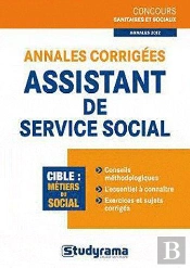 Annales Corrigées ; Assistant De Service Social