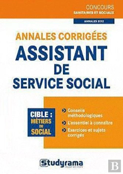 Bertrand.pt - Annales Corrigées ; Assistant De Service Social