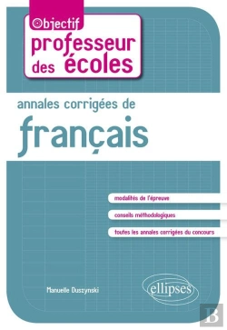 Bertrand.pt - Annales Corrigées De Français
