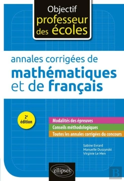 Bertrand.pt - Annales Corrigées De Mathématiques Et De Français (2e Édition)