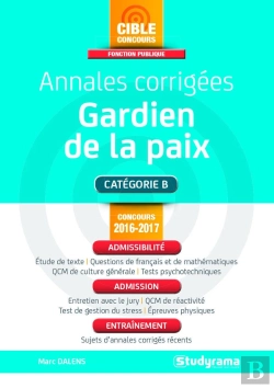 Bertrand.pt - Annales Corrigees Gardien De La Paix