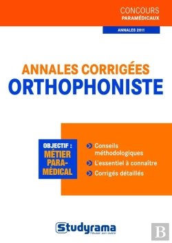 Bertrand.pt - Annales Corrigees Orthophoniste