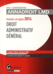 Annales Corrigees2014. Droit Administratif, 15eme Edition