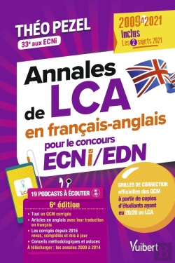 Bertrand.pt - Annales De Lca En Francais-Anglais 2009-2021 Pour Le Concours Ecni 2022 - Inclus : Les 2 Sujets 2021