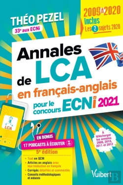 Bertrand.pt - Annales De Lca En Français-Anglais Pour Le Concours Ecni 2021 - Inclus : Les 2 Sujets 2020 - En Bonus