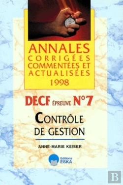 Bertrand.pt - Annales Decf - Controle De Gestion 1998