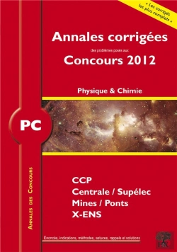 Bertrand.pt - Annales Des Concours 2012 Pc Physique Et Chimie