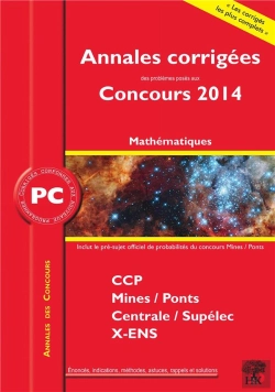 Bertrand.pt - Annales Des Concours 2014 ; Pc Mathématiques Et Informatique