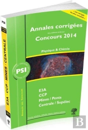 Annales Des Concours 2014 ; Psi Physique Chimie