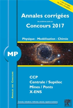 Bertrand.pt - Annales Des Concours 2017 Mp Physique Modelisation Et Chimie