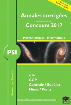 Bertrand.pt - Annales Des Concours 2017 Psi Mathematiques Et Informatique
