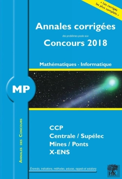 Bertrand.pt - Annales Des Concours 2018 - Mp Mathematiques Et Informatique