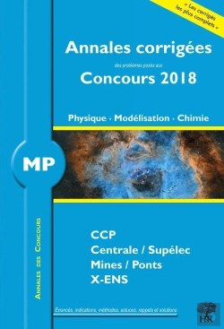 Bertrand.pt - Annales Des Concours 2018 - Mp Physique, Modelisation Et Chimie