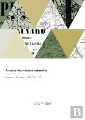 Annales Des Sciences Naturelles