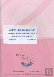 Annales D'Etudes De Cas De Caplp  Opt.Cpte Et Bureautique Enonce - Option Cpte Et Bureautique (Poche