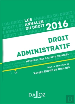 Bertrand.pt - Annales Droit Administratif 2016