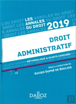 Bertrand.pt - Annales Droit Administratif 2019