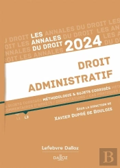 Annales Droit Administratif 2024