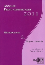 Annales Droit Administratif (Édition 2011)