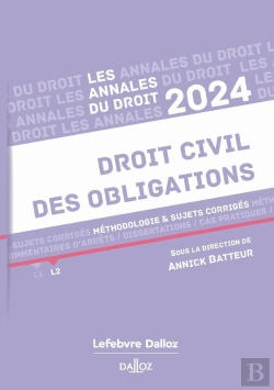 Bertrand.pt - Annales Droit Civil Des Obligations 2024