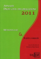 Annales Droit Civil Des Obligations (Édition 2011)
