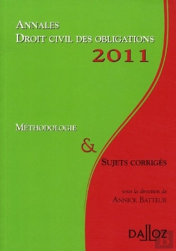 Bertrand.pt - Annales Droit Civil Des Obligations (Édition 2011)