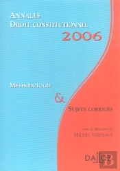 Annales Droit Constitutionnel 2006