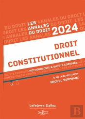 Annales Droit Constitutionnel 2024