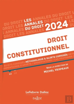 Bertrand.pt - Annales Droit Constitutionnel 2024