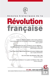 Annales Historiques De La Revolution Francaise N  368