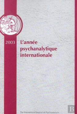 Bertrand.pt - Annee Psychanalytique Internationale