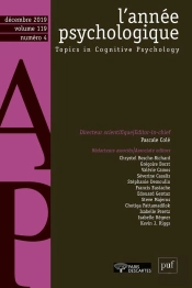 Annee Psychologique 1194