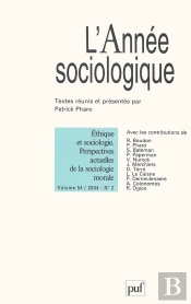 Annee Sociologique V54 N2 2005