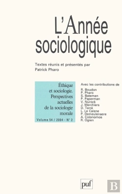 Bertrand.pt - Annee Sociologique V54 N2 2005