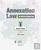 Annexation Law In North Carolina, Volume 1