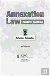 Annexation Law In North Carolina, Volume 2