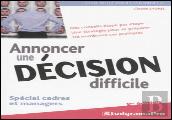 Annoncer Une Décision Difficile